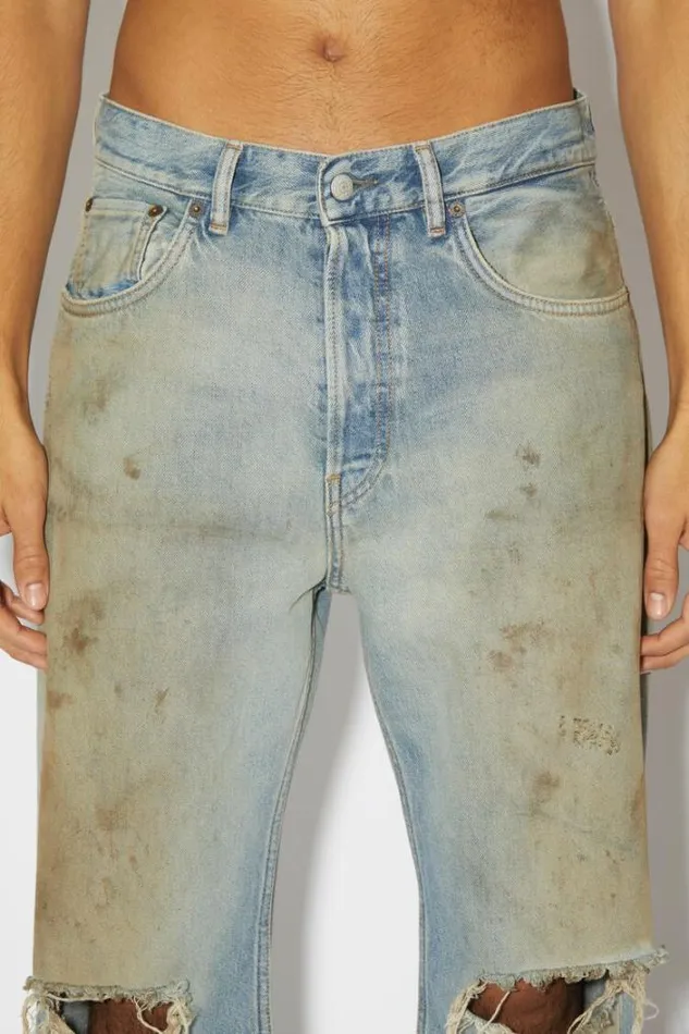 Acne Studios Jeans Man Loose Fit Jeans 8211 2021 Mid Blue
