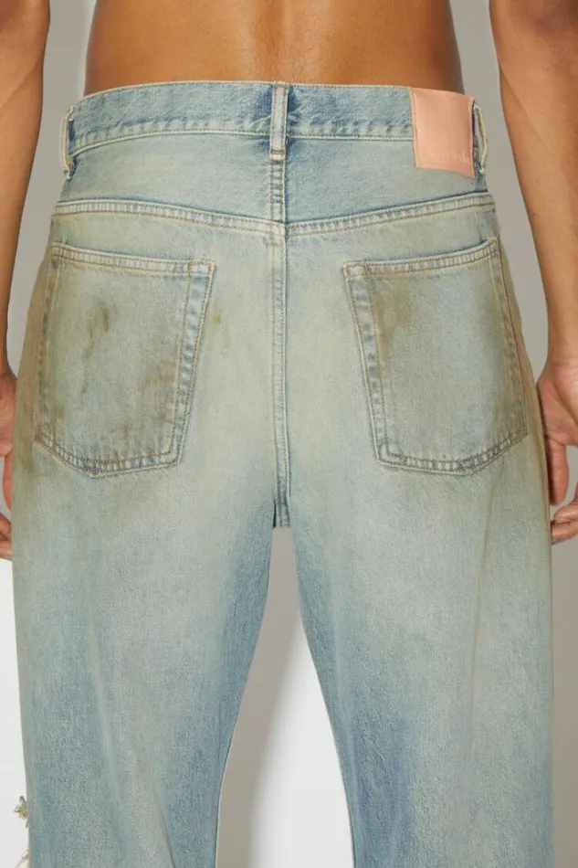 Acne Studios Jeans Man Loose Fit Jeans 8211 2021 Mid Blue