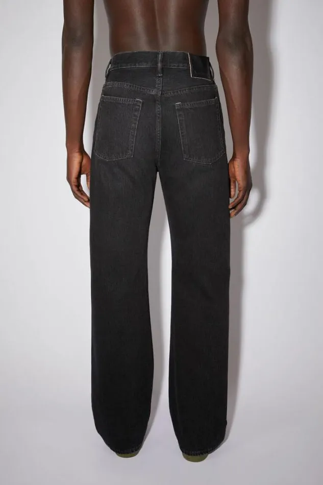 Acne Studios Jeans Man Loose Fit Jeans 8211 2021Personalise It Black