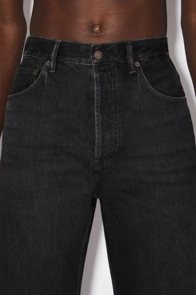 Acne Studios Jeans Man Loose Fit Jeans 8211 2021Personalise It Black