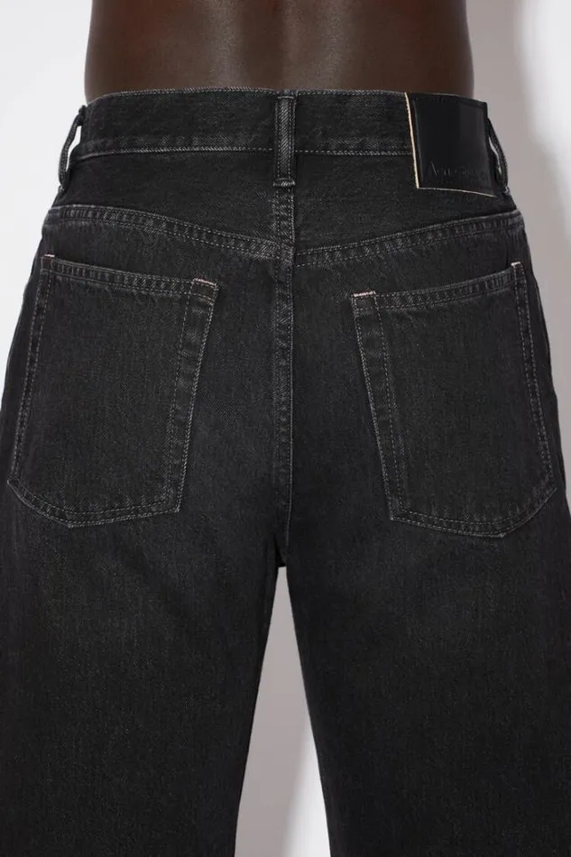 Acne Studios Jeans Man Loose Fit Jeans 8211 2021Personalise It Black