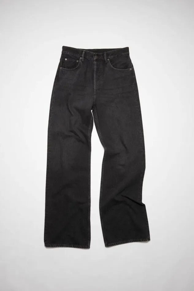 Acne Studios Jeans Man Loose Fit Jeans 8211 2021Personalise It Black