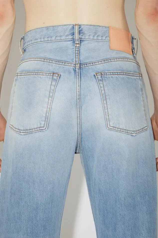 Acne Studios Jeans Man Loose Fit Jeans 8211 2021Personalise It Light Blue