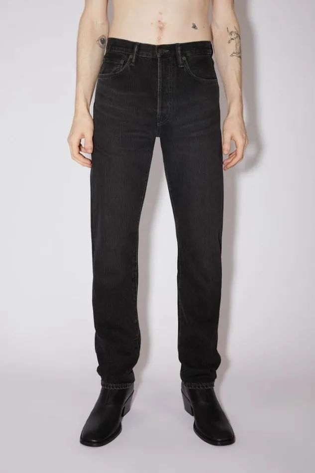 Acne Studios Jeans Man Regular Fit Jeans 1996Personalise It Black