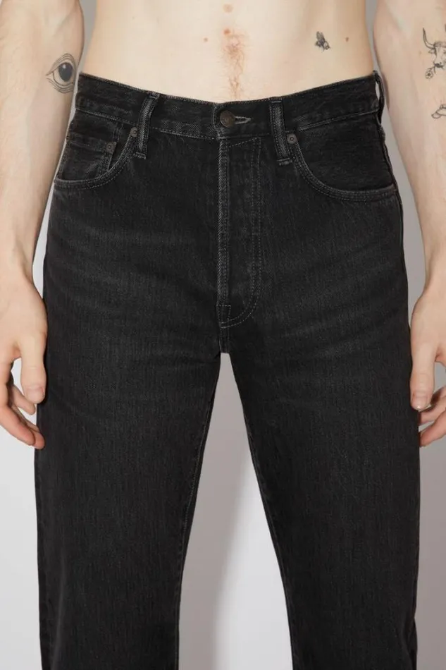 Acne Studios Jeans Man Regular Fit Jeans 1996Personalise It Black