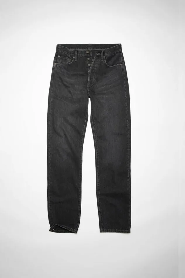 Acne Studios Jeans Man Regular Fit Jeans 1996Personalise It Black