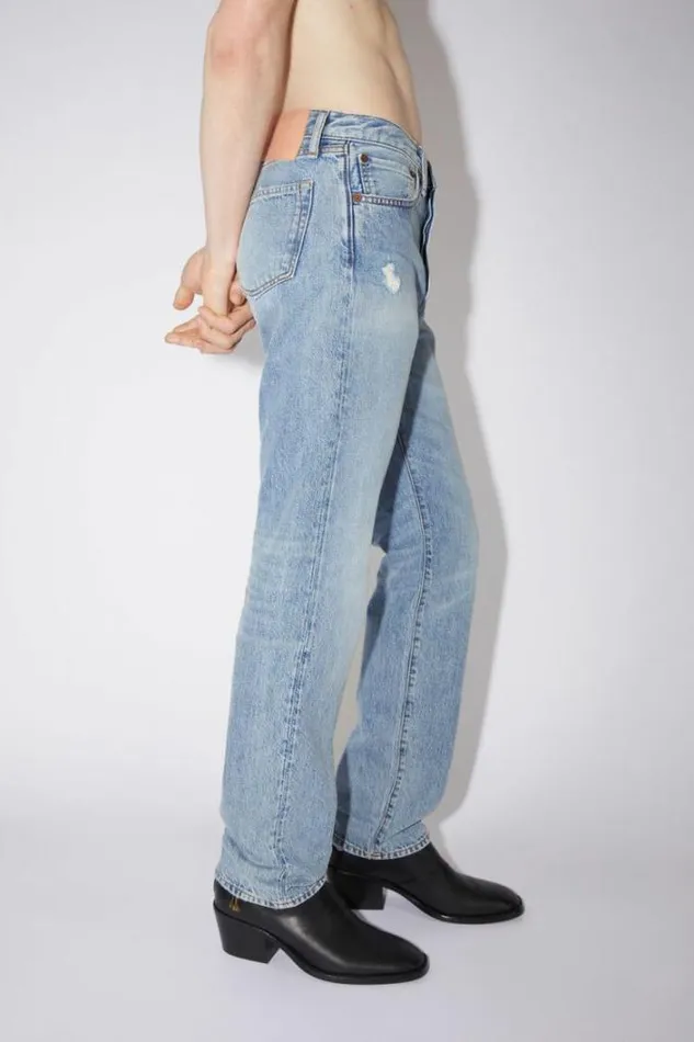 Acne Studios Jeans Man Regular Fit Jeans 1996Personalise It Light Blue