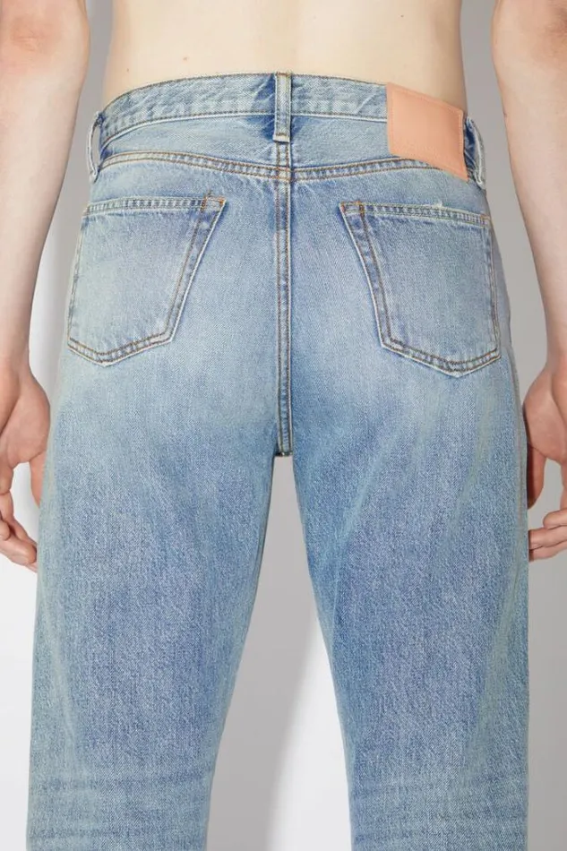 Acne Studios Jeans Man Regular Fit Jeans 1996Personalise It Light Blue