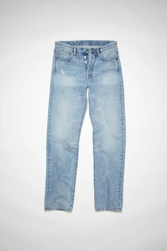 Acne Studios Jeans Man Regular Fit Jeans 1996Personalise It Light Blue
