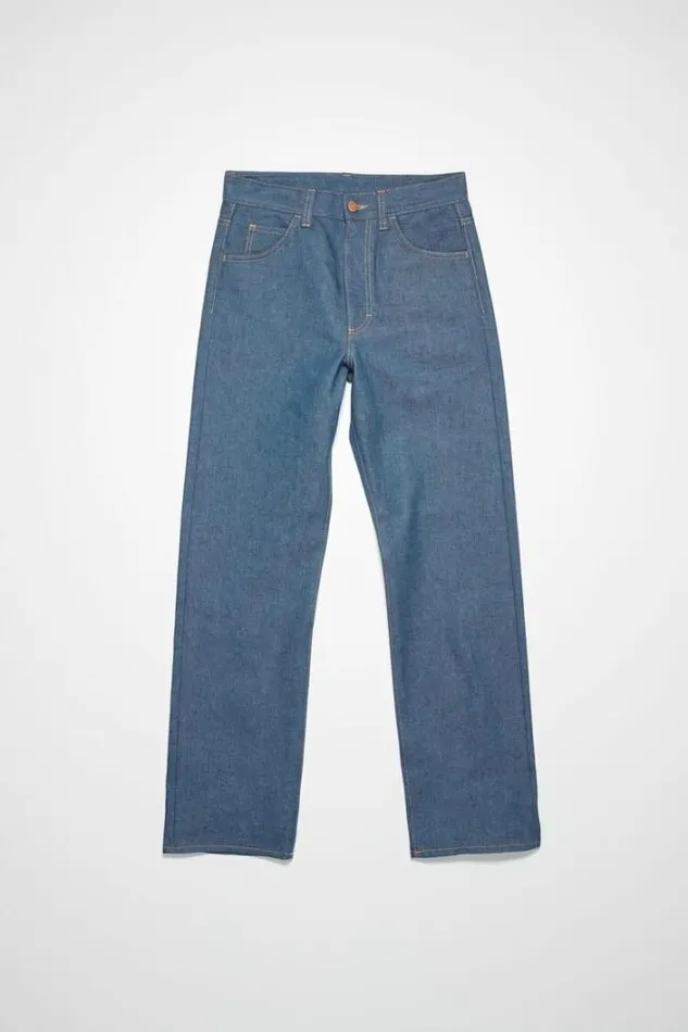 Acne Studios Jeans Man Regular Fit Jeans 8211 1950 Pale Indigo