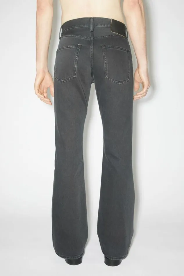 Acne Studios Jeans Man Regular Fit Jeans 8211 1992 Dark Grey