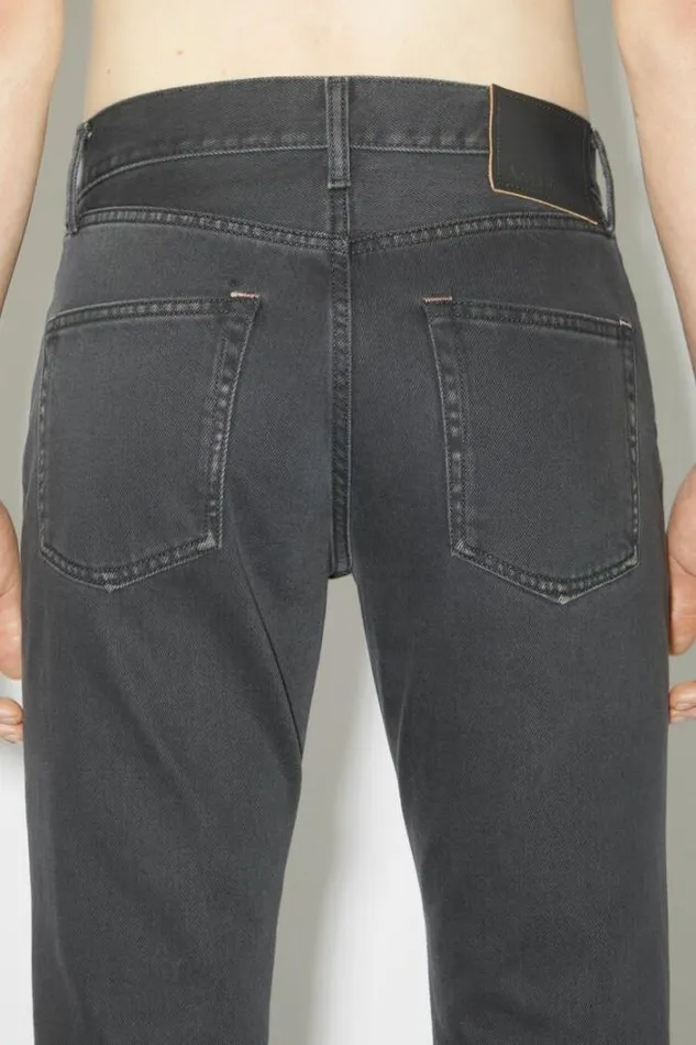 Acne Studios Jeans Man Regular Fit Jeans 8211 1992 Dark Grey