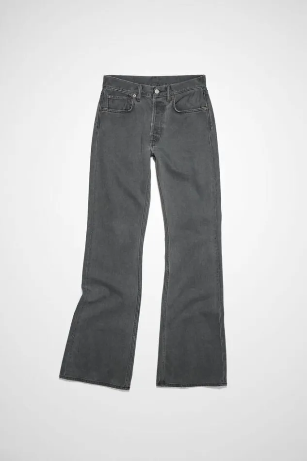 Acne Studios Jeans Man Regular Fit Jeans 8211 1992 Dark Grey