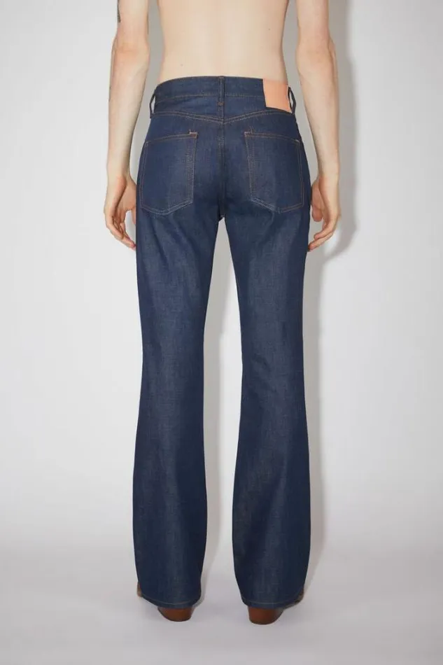 Acne Studios Jeans Man Regular Fit Jeans 8211 1992 Indigo Blue