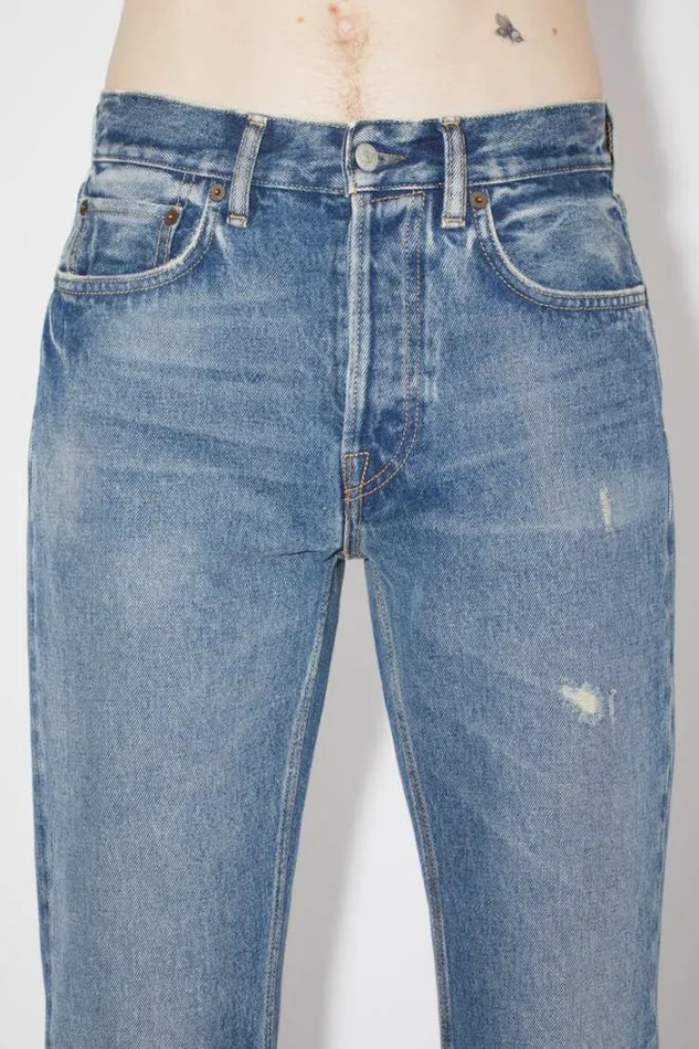 Acne Studios Jeans Man Regular Fit Jeans 8211 1992 Mid Blue