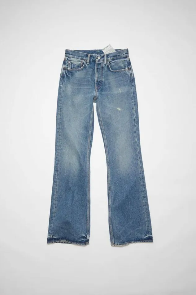 Acne Studios Jeans Man Regular Fit Jeans 8211 1992 Mid Blue