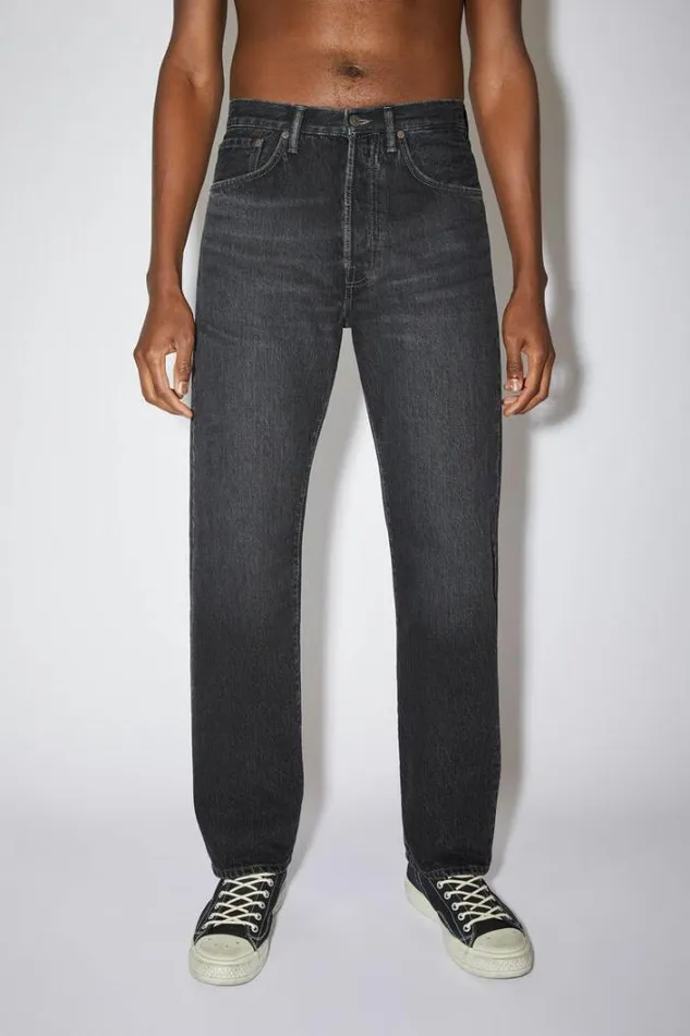 Acne Studios Jeans Man Relaxed Fit Jeans 8211 2003 Black