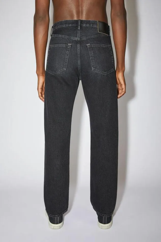 Acne Studios Jeans Man Relaxed Fit Jeans 8211 2003 Black