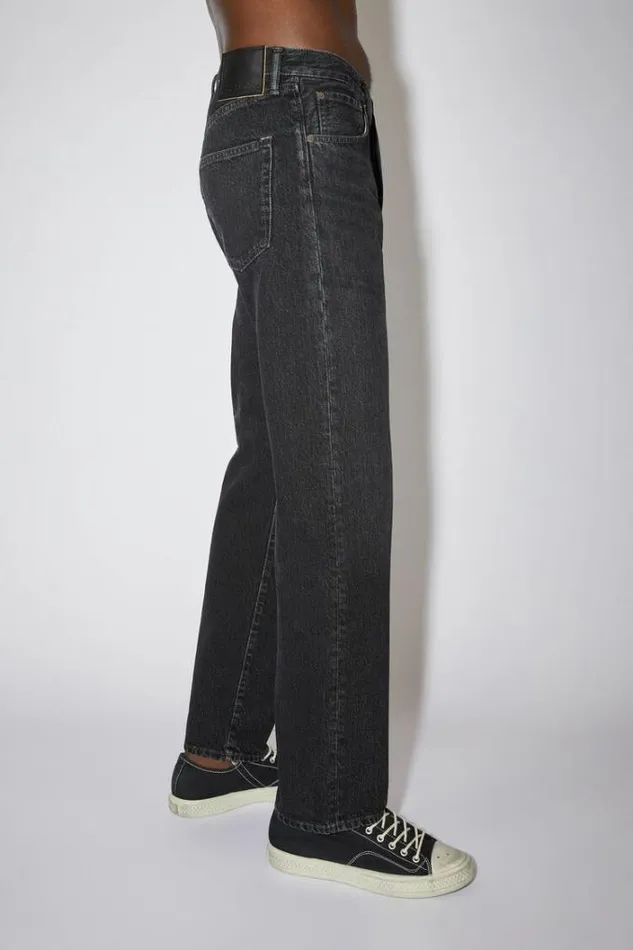 Acne Studios Jeans Man Relaxed Fit Jeans 8211 2003 Black