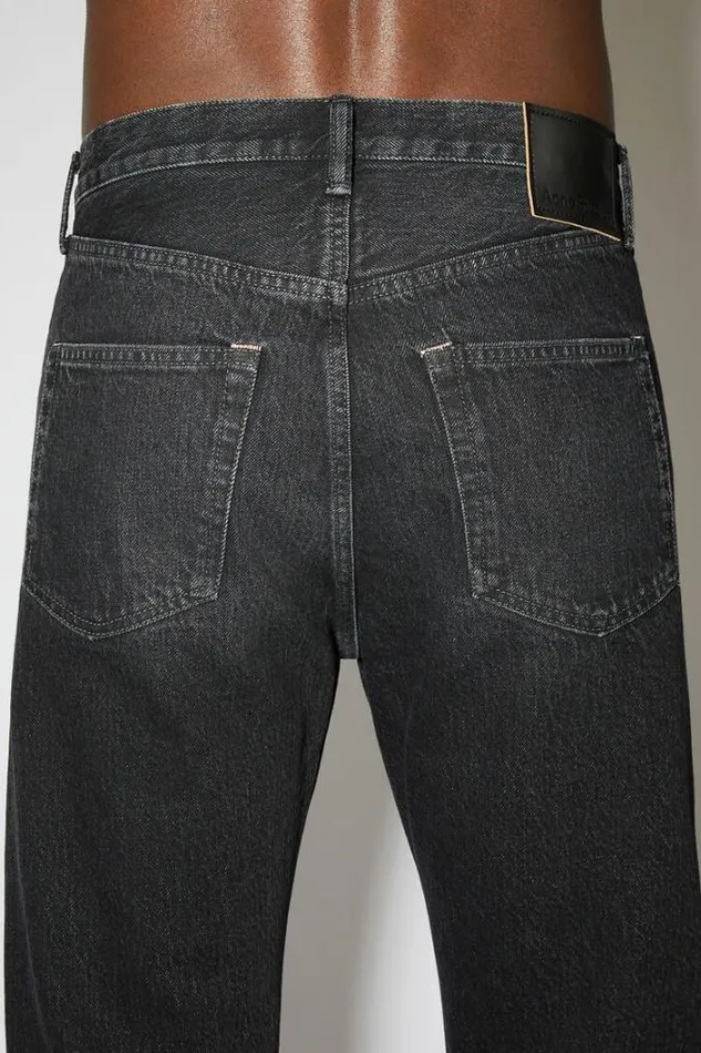Acne Studios Jeans Man Relaxed Fit Jeans 8211 2003 Black