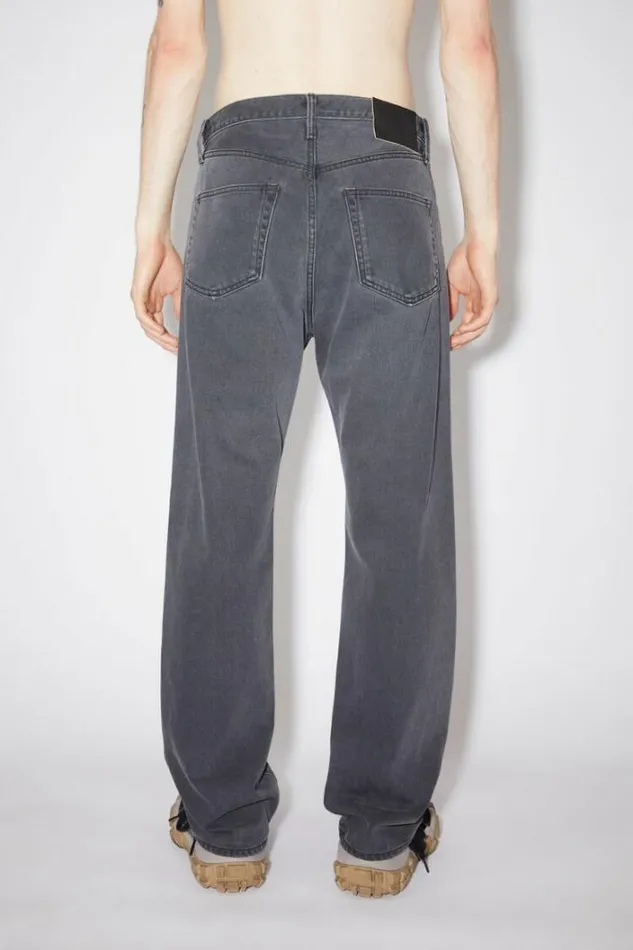 Acne Studios Jeans Man Relaxed Fit Jeans 8211 2003 Dark GreyGrey