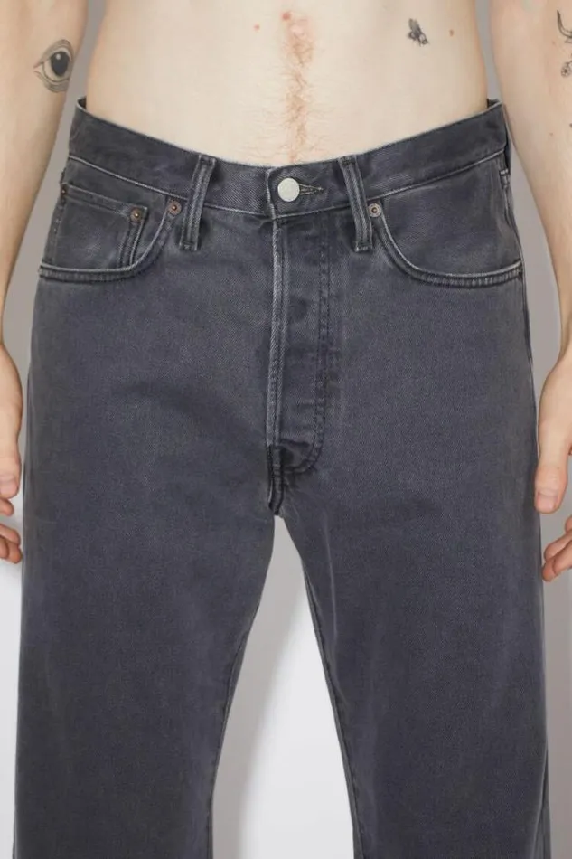 Acne Studios Jeans Man Relaxed Fit Jeans 8211 2003 Dark GreyGrey