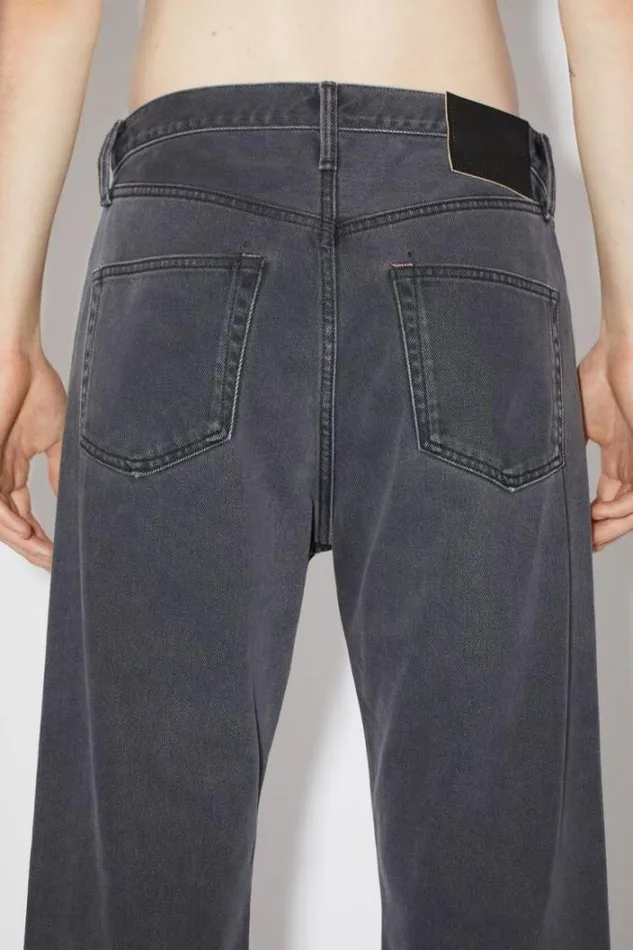 Acne Studios Jeans Man Relaxed Fit Jeans 8211 2003 Dark GreyGrey
