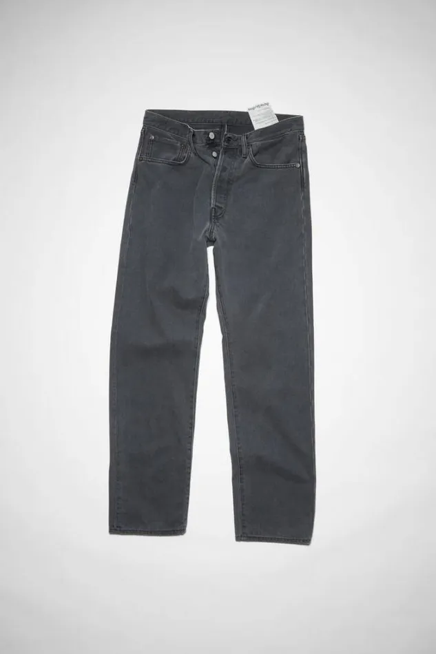 Acne Studios Jeans Man Relaxed Fit Jeans 8211 2003 Dark GreyGrey