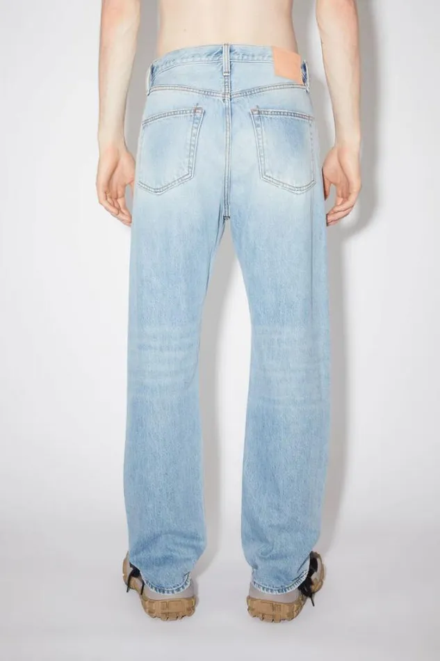 Acne Studios Jeans Man Relaxed Fit Jeans 8211 2003 Light Blue