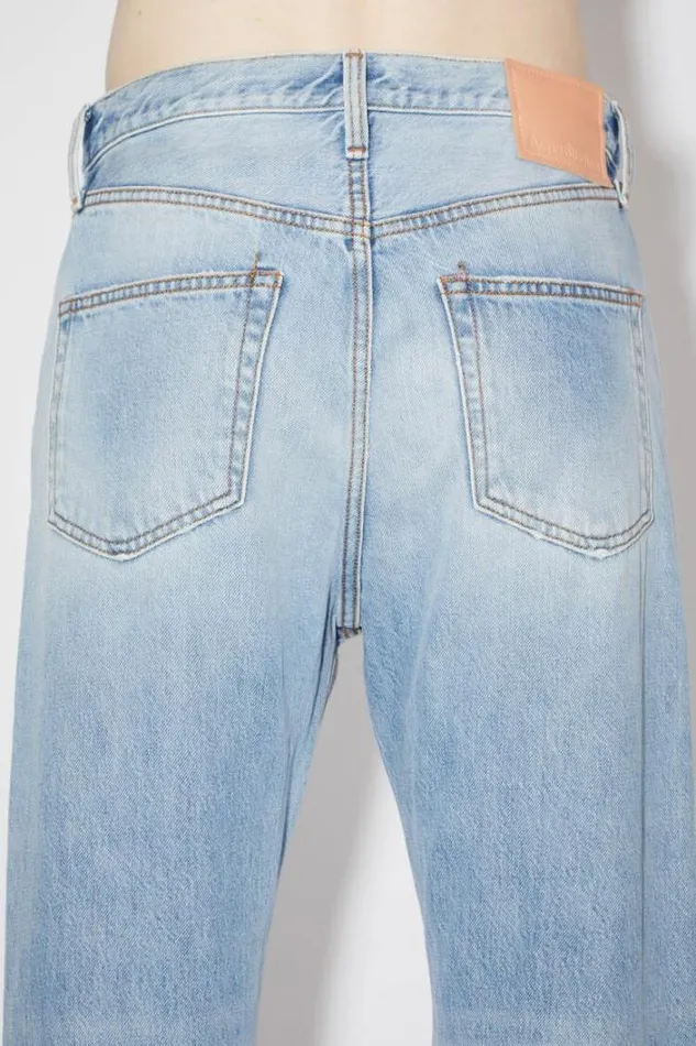 Acne Studios Jeans Man Relaxed Fit Jeans 8211 2003 Light Blue