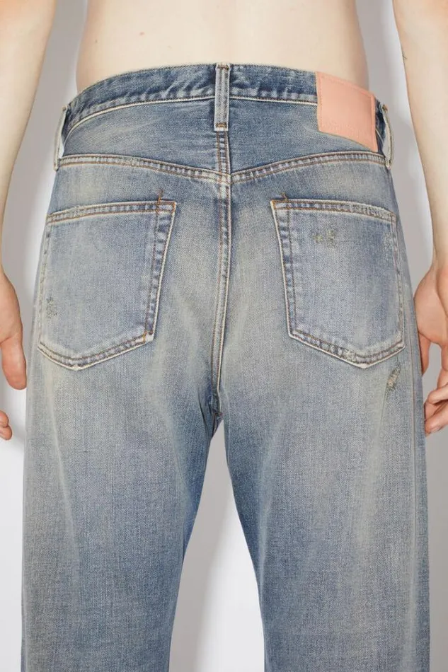 Acne Studios Jeans Man Relaxed Fit Jeans 8211 2003 Mid Blue