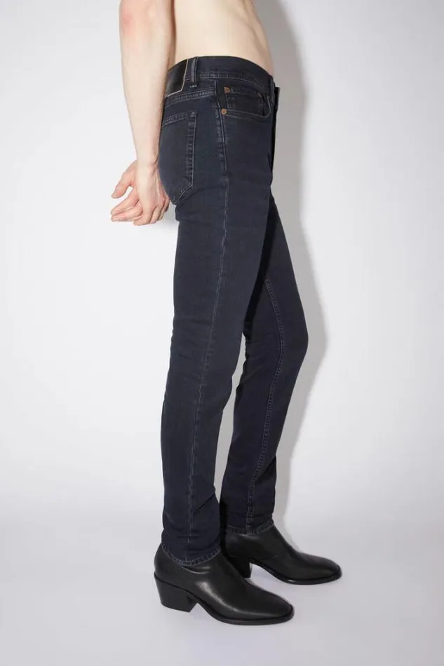 Acne Studios Jeans Man Skinny Fit Jeans 8211 North BlueBlack