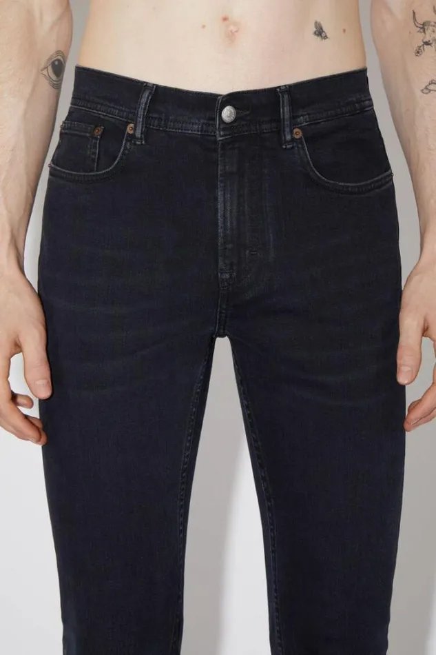 Acne Studios Jeans Man Skinny Fit Jeans 8211 North BlueBlack