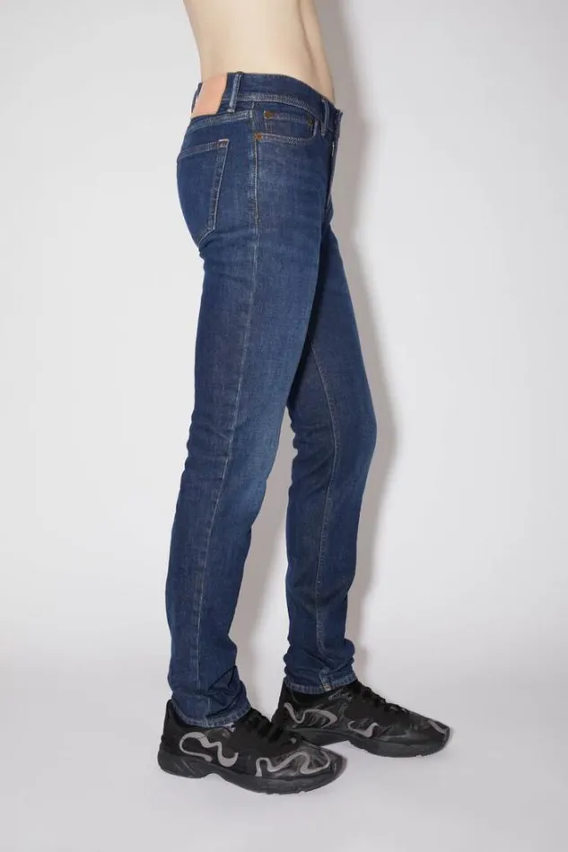Acne Studios Jeans Man Skinny Fit Jeans 8211 North Dark Blue