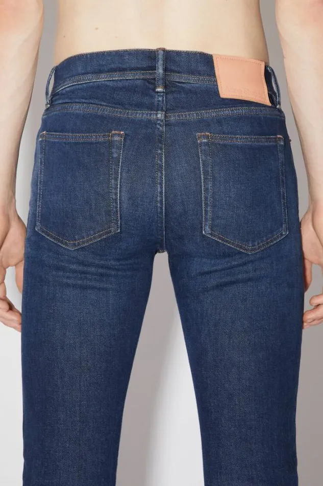 Acne Studios Jeans Man Skinny Fit Jeans 8211 North Dark Blue