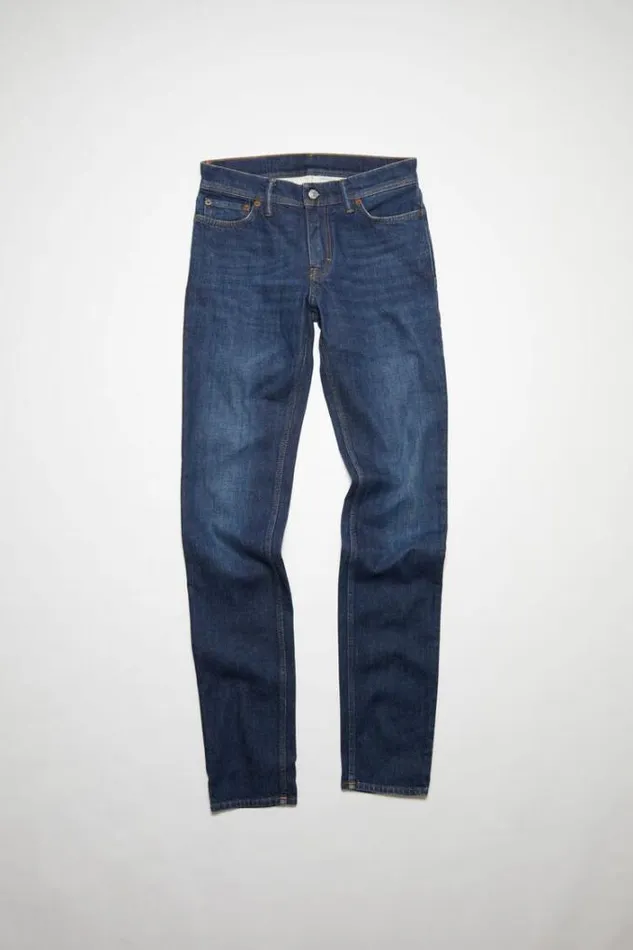 Acne Studios Jeans Man Skinny Fit Jeans 8211 North Dark Blue