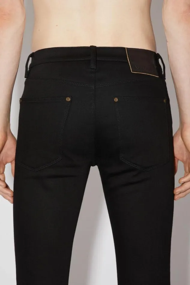 Acne Studios Jeans Man Slim Fit Jeans 8211 Max Black Black