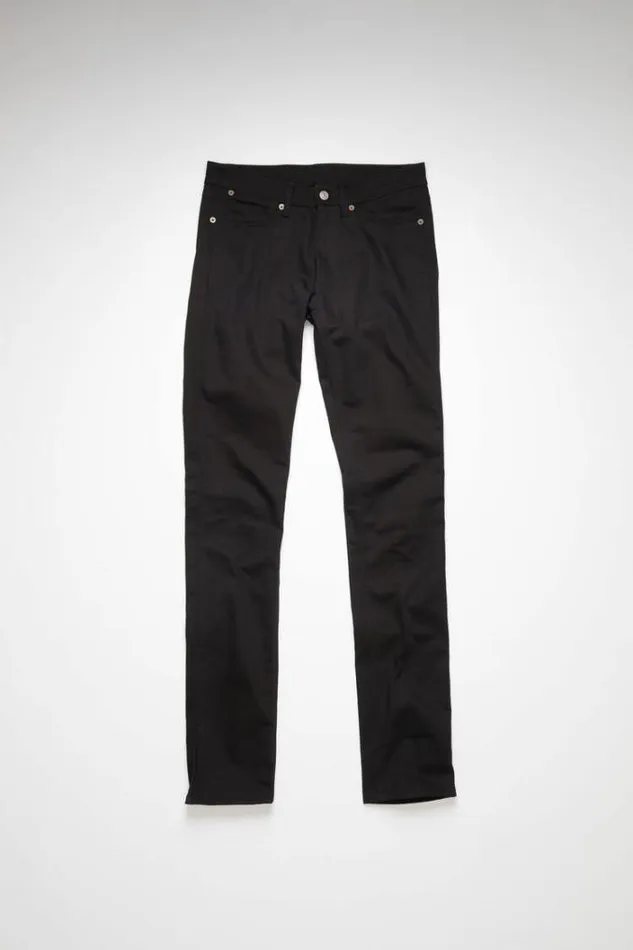 Acne Studios Jeans Man Slim Fit Jeans 8211 Max Black Black