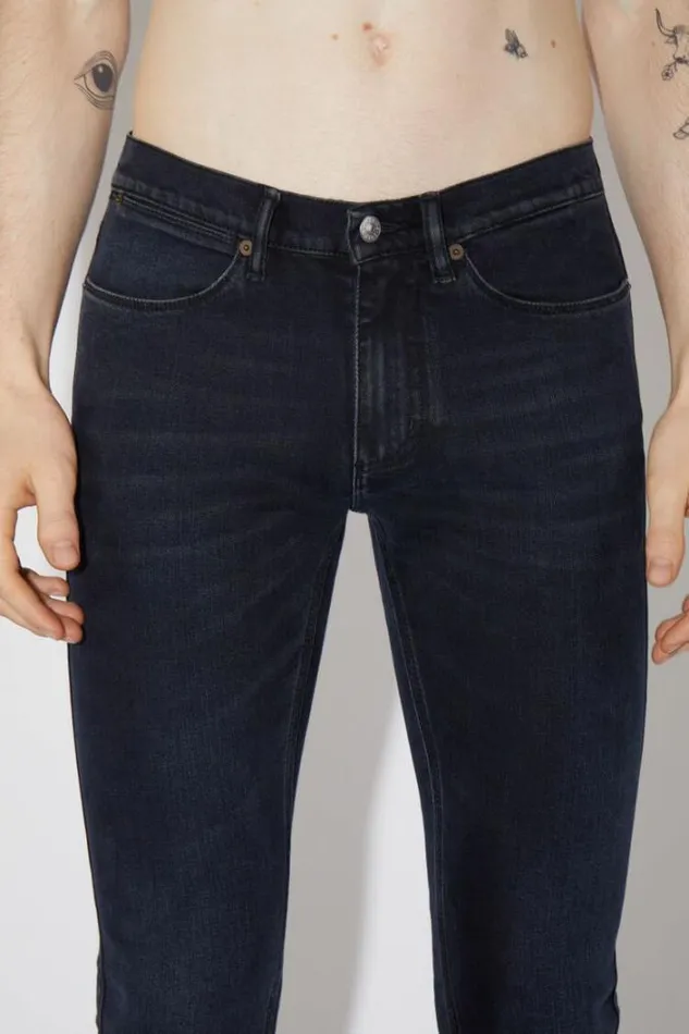 Acne Studios Jeans Man Slim Fit Jeans 8211 Max BlueBlack