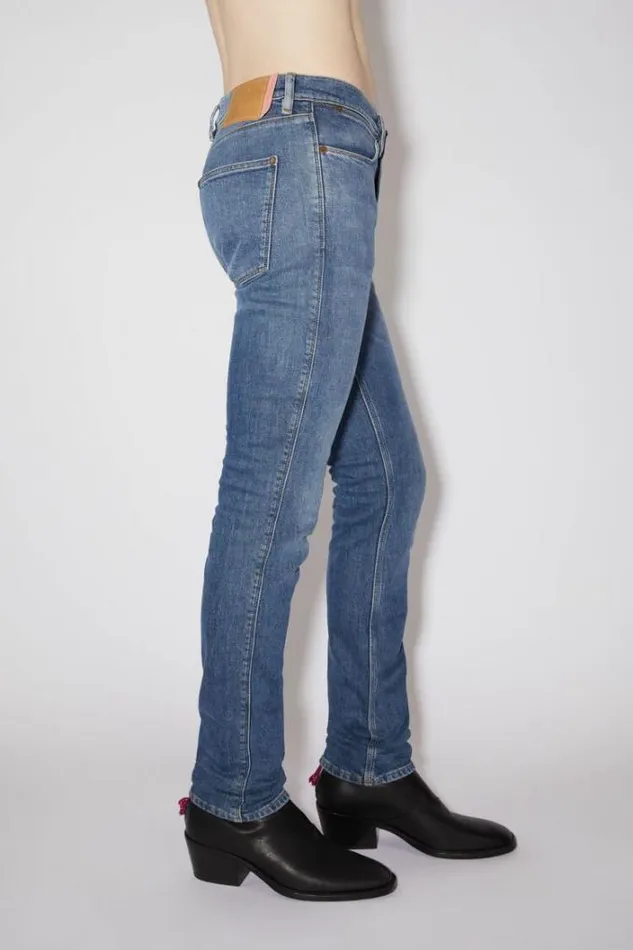 Acne Studios Jeans Man Slim Fit Jeans 8211 Max Mid Blue