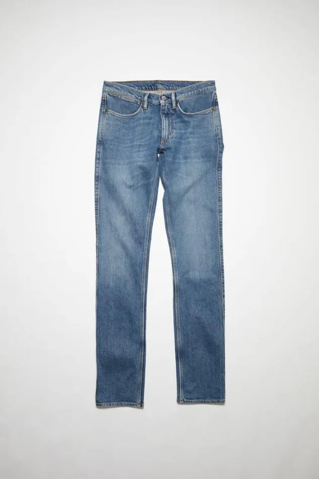 Acne Studios Jeans Man Slim Fit Jeans 8211 Max Mid Blue