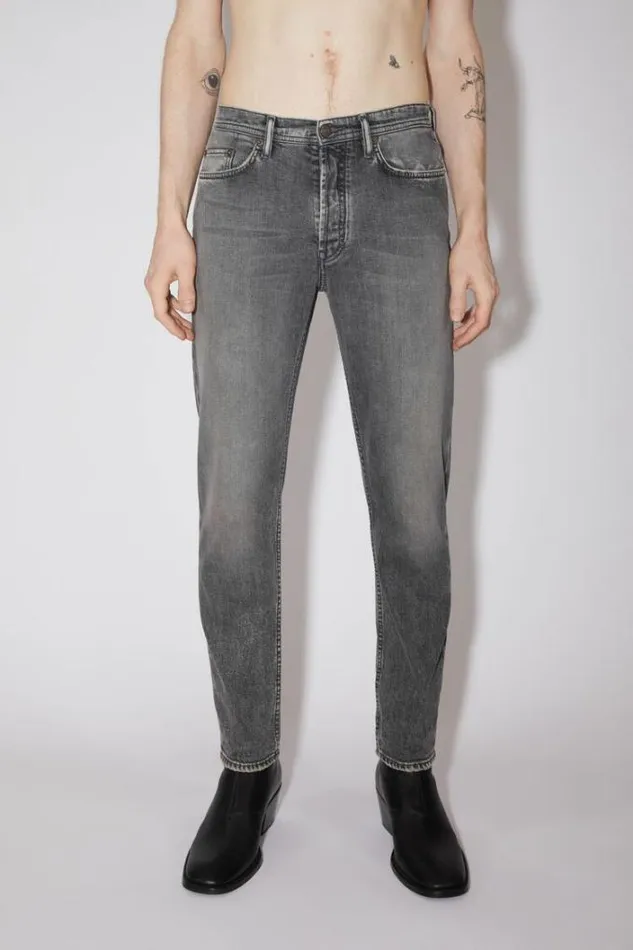 Acne Studios Jeans Man Slim Fit Jeans 8211 River Black