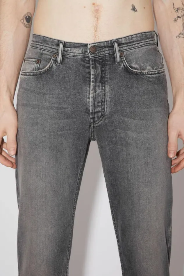Acne Studios Jeans Man Slim Fit Jeans 8211 River Black