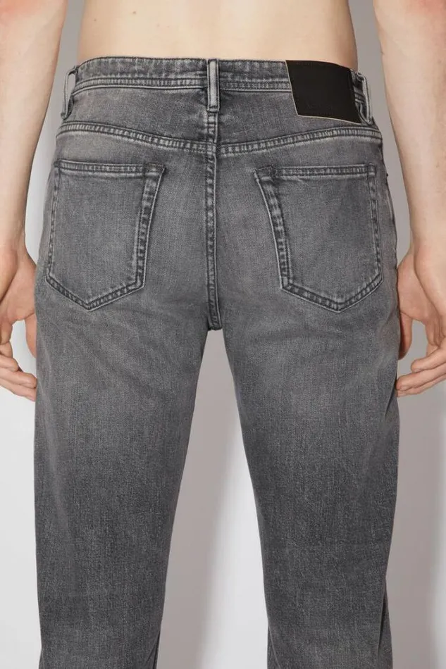 Acne Studios Jeans Man Slim Fit Jeans 8211 River Black
