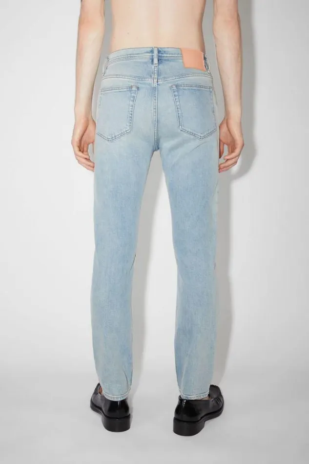 Acne Studios Jeans Man Slim Fit Jeans 8211 River Light Blue