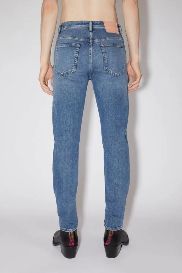 Acne Studios Jeans Man Slim Fit Jeans 8211 River Mid Blue