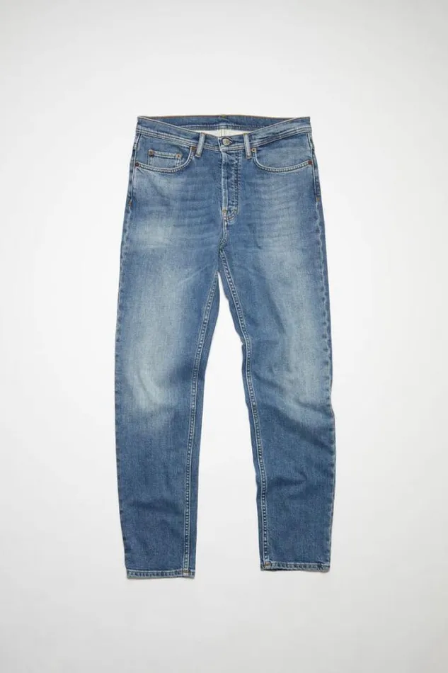 Acne Studios Jeans Man Slim Fit Jeans 8211 River Mid Blue