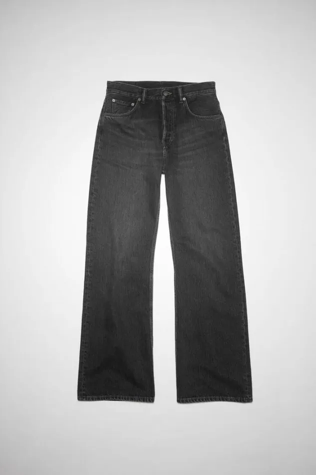 Acne Studios Jeans Woman Loose Fit Jeans 8211 2021 Black