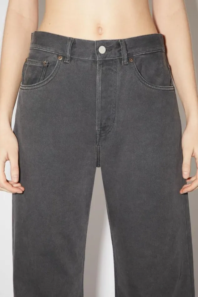 Acne Studios Jeans Woman Loose Fit Jeans 8211 2021 Dark Grey
