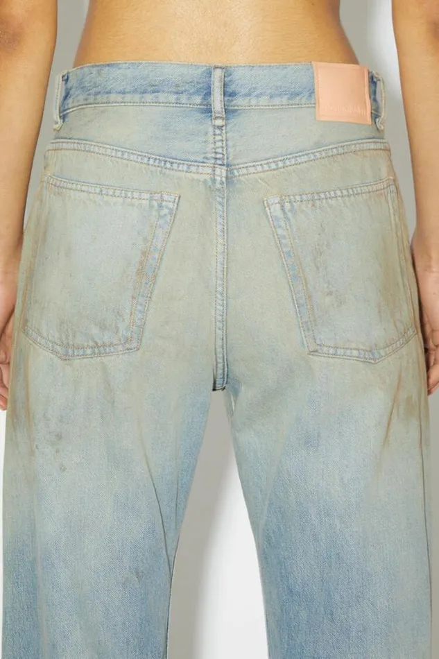 Acne Studios Jeans Woman Loose Fit Jeans 8211 2021 Mid Blue